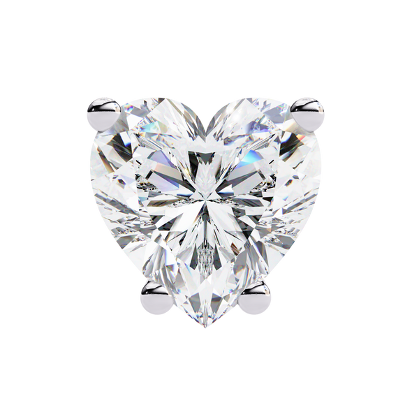 Elegance Heart Diamond Earrings