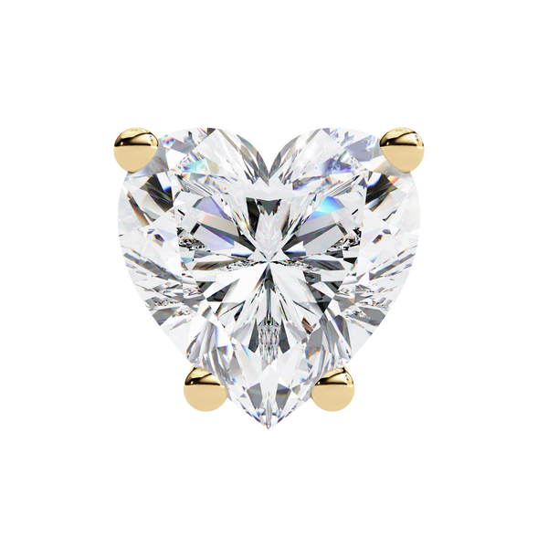 Elegance Heart Diamond Earrings
