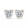 Elegance Heart Diamond Earrings