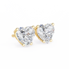 Elegance Heart Diamond Earrings
