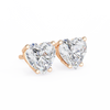 Elegance Heart Diamond Earrings