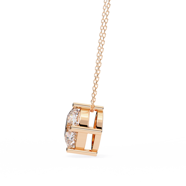 Round Solitaire Pendant