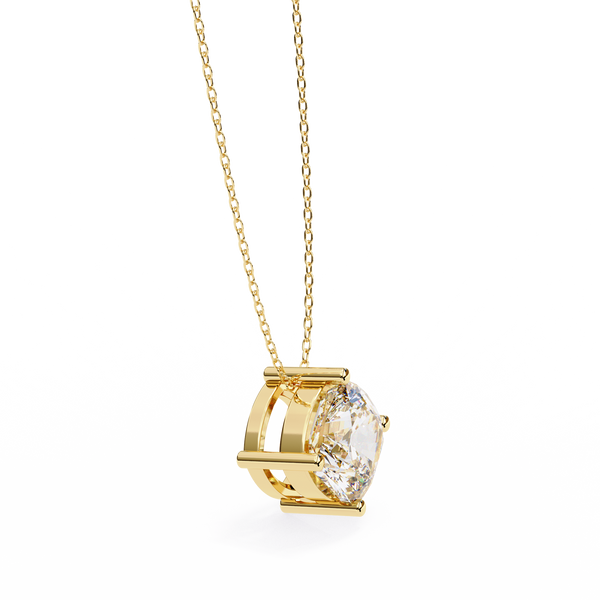 Round Solitaire Pendant