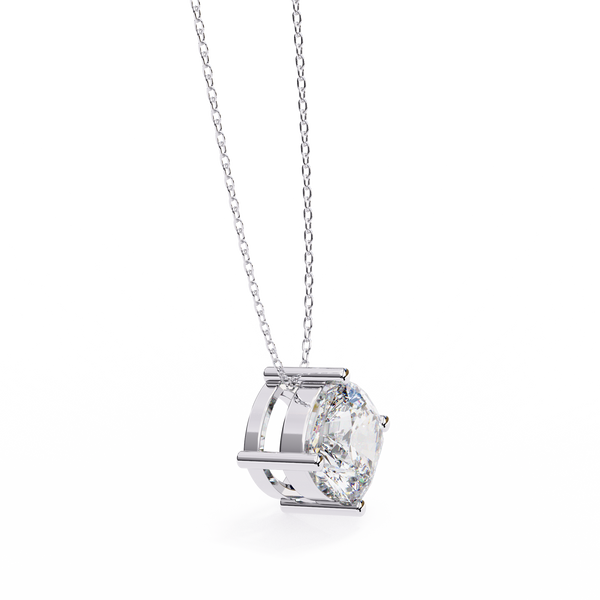 Round Solitaire Pendant