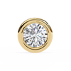 Elegant Round Natural Diamond Stud Earrings