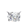 Oval Cut Diamond Solitaire Pendant
