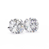 Classic 6-Prong Natural Diamond Round Stud Earrings