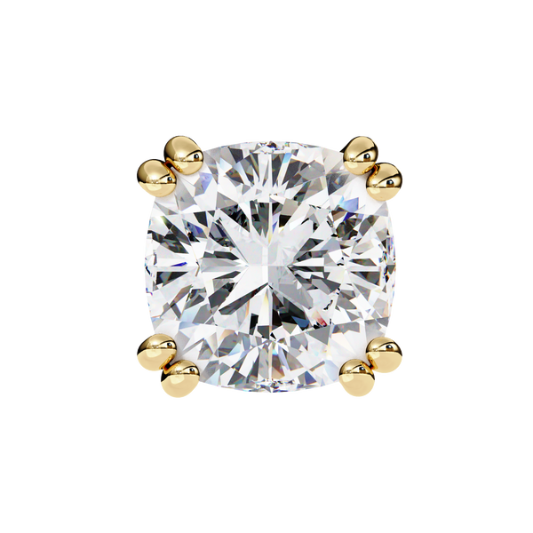 Regal Cushion Diamond Earrings