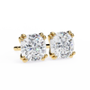 Regal Cushion Diamond Earrings
