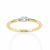 Yellow Gold Marquise Diamond East-West Solitaire Ring