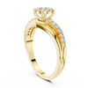Aurelia Halo Cluster Diamond Engagement Ring