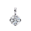 Round Solitaire Diamond Pendant