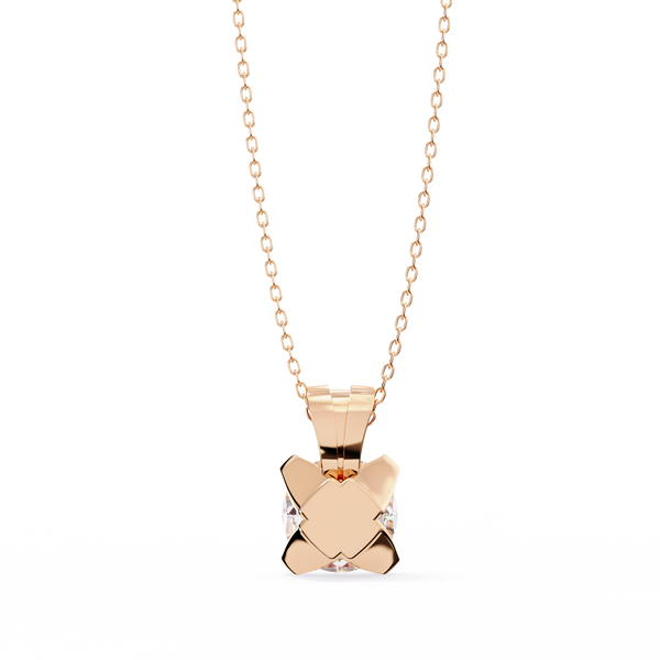Twinkle Round Diamond Pendant