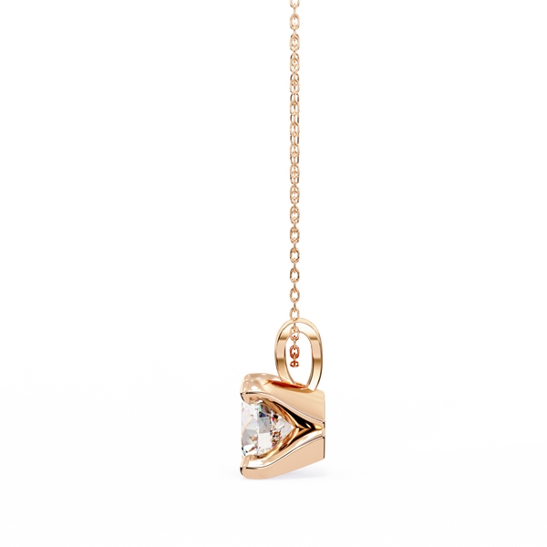 Twinkle Round Diamond Pendant