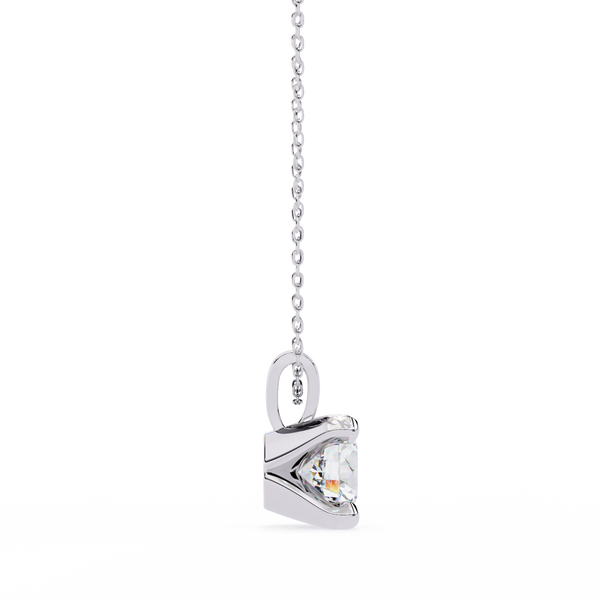 Twinkle Round Diamond Pendant