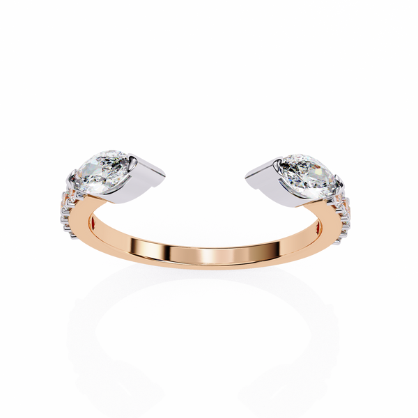 Natural Diamond Marquise Ring