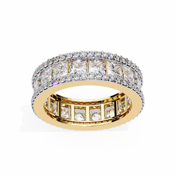 Mixed Cut Diamond Eternity Ring