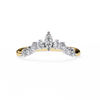 Natural Diamond Marquise Crown Band