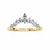 Natural Diamond Marquise Crown Band
