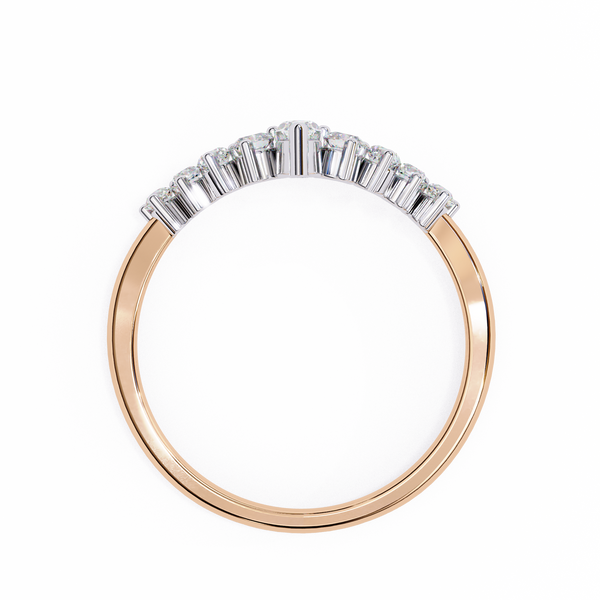 Natural Diamond Marquise Crown Band