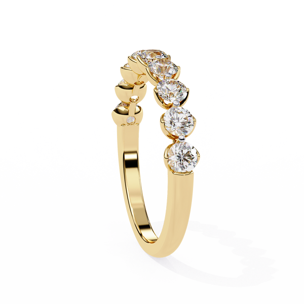 Natural Diamond Infinity Spark Band
