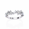 Natural Diamond Zigzag Radiance Band