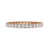 Round Diamond Wedding Band