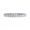 Round Diamond Wedding Band