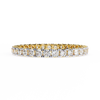 Round Diamond Wedding Band