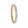 Round Diamond Wedding Band