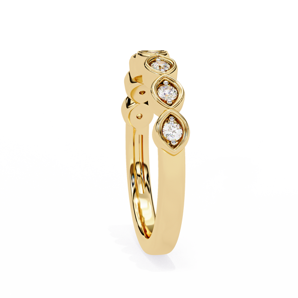 Antique Style Wedding Band