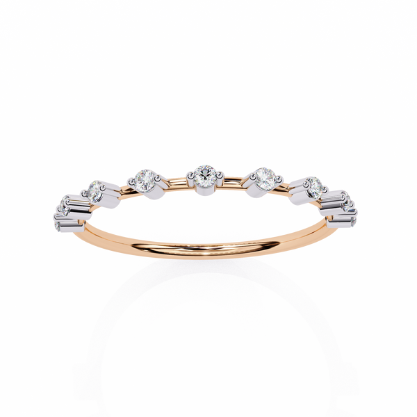 Natural Diamond Starlit Harmony Band