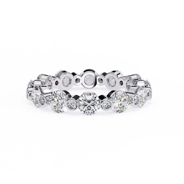 Natural Diamond Brilliant Orbit Band