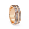 Micro Pave Wedding Banda