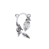 Leaf Bud Natural Diamond Pendant