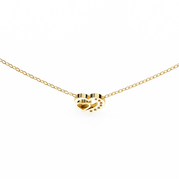 Natural Diamond Heart Pendant