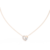 Natural Diamond Heart Pendant