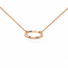 Natural Diamond Circle Pendant
