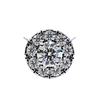 Natural Diamond Round Cut Pendant