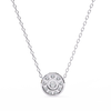 Natural Diamond Round Cut Pendant