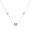 Natural Diamond Orbit Trio Pendant