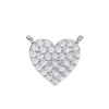 Natural Diamond Enchanted Heart Pendant