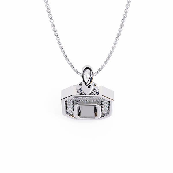 Natural Diamond Pendant