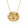 Natural Diamond Lumineux Oval Pendant