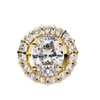 Natural Diamond Lumineux Oval Pendant