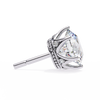Brilliant Round Cut Natural Diamond Stud Earrings