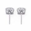 Brilliant Round Cut Natural Diamond Stud Earrings