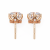 Brilliant Round Cut Natural Diamond Stud Earrings