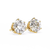 Brilliant Round Cut Natural Diamond Stud Earrings
