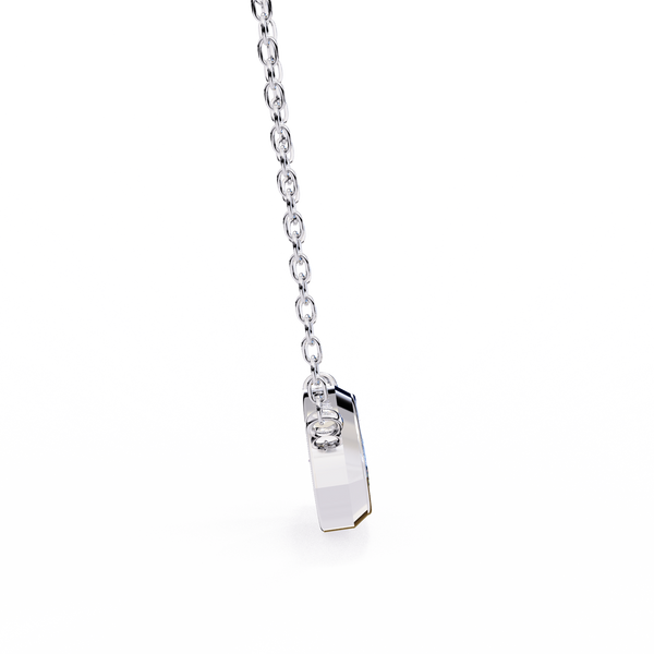 Marquise-Cut Evil Eye Natural Diamond Pendant